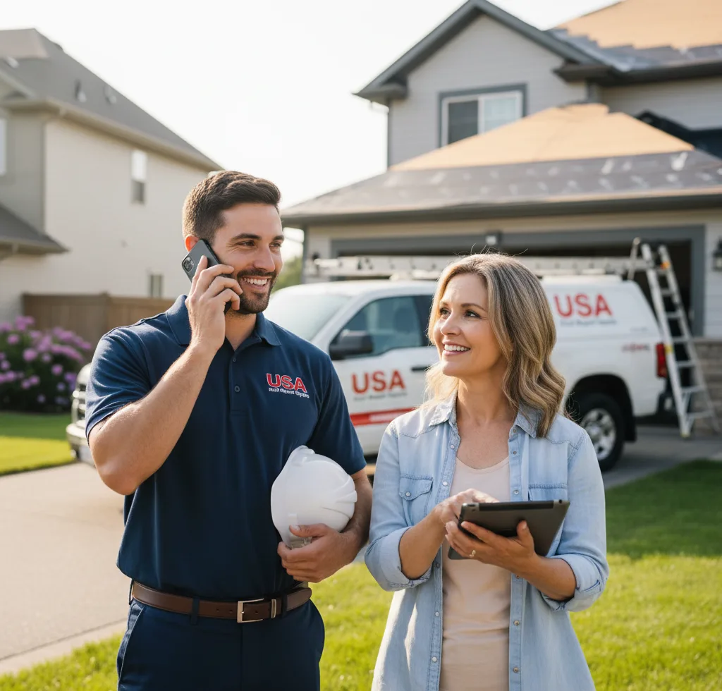 USA Roof Repair Experts customer support in Groveland